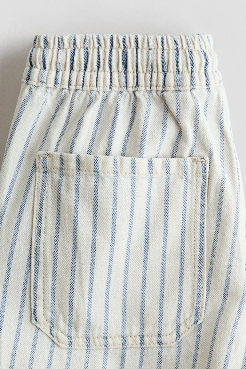 اتش اند ام بنطلون سهل الارتداء من التويل